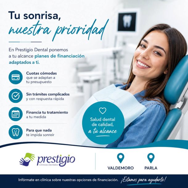 Planes de financiación de Prestigio Dental